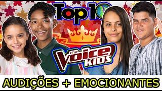 ❤ TOP 10 AUDIÇÕES MAIS EMOCIONANTES #1 THE VOICE KIDS BRASIL 2020 [ JP_PRODS ] KAUÊ PENNA ❤