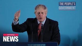 UK Prime Minister Boris Johnson claims 'powerful mandate' on Brexit