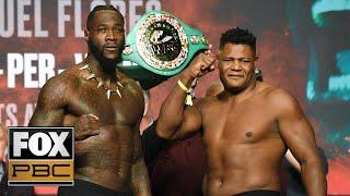 Deontay Wilder, Luis Ortiz make weight for their heavyweight title bout | WEIGH-INS | PBC ON FOX