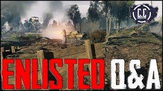 ENLISTED | QUESTION & ANSWER| Your TOP 10 QUESTIONS Answered!