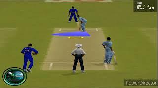 EA Cricket 2000 Gameplay IND Vs SRI Harden Level