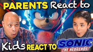 Parents React To Kids React To NEW Sonic Trailer
