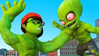 NickHulk vs Zombie Boss Transform Hulk - Scary Teacher 3D Doctor MissT Pregnant Tani