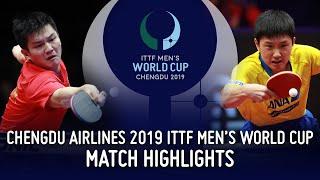 Fan Zhendong vs Tomokazu Harimoto | 2019 ITTF Men's World Cup Highlights (Final)