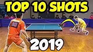 Top 10 Best Table Tennis Shots of 2019