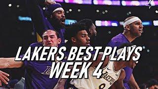 Los Angeles Lakers' Best Plays | Week 4| 2019-20 Lakers Season