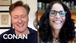 #ConanAtHome: Julia Louis-Dreyfus Full Interview - CONAN on TBS