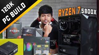 Ryzen 7 5800X 120k Pc Build For Editing and Gaming | Tech Vibrate