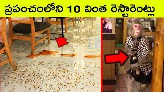 Top 10 Most amazing and strange restaurants in the world