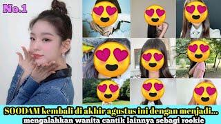 SOODAM secret number Top 10 idol rookie tercantik 30 agustus 2021