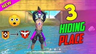 Top 3 Secret Hiding Place In Free Fire 