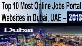 Top 10 Websites To Find A Job In Dubai - UAE. All Career Jobs are uploaded Daily