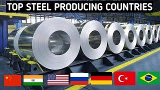 TOP 10 Steel Producing countries in the world