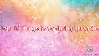 Top 10 Things to do during qurantine | Fun activity time with Kaju