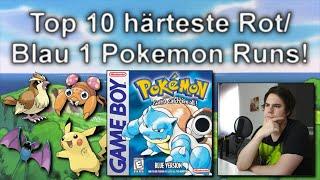 Top 10 härteste Rot/Blau 1 Pokemon Challenges! - Creepfan Reaktion