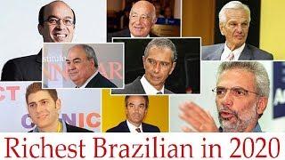 Top 10 Richest Person in Brazil in 2020