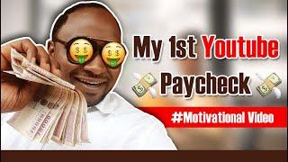 My First Youtube Paycheck - How Youtubers make money