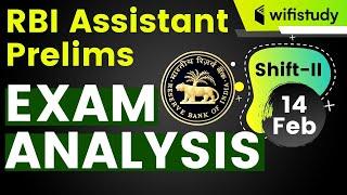 RBI Assistant 2020 Pre (14 Feb, 2nd Shift) | Exam Analysis & Asked Questions