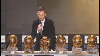 [FULL] Messi wins Ballon d'Or 2019 - Messi get 6 times DESTROYED Ronaldo 5 times (Not attend)