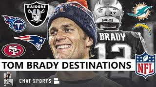 Tom Brady Destinations: Raiders Make The List Of Top 7 NFL Teams To Sign The Free Agent QB In 2020