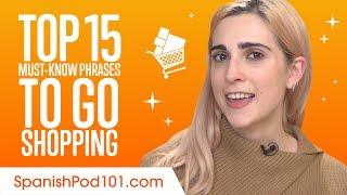 Top 15 Must-Know Phrases to Go Shopping