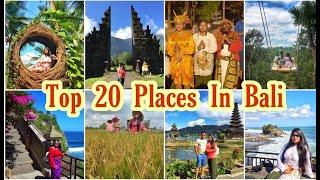 Top 20 places in Bali | Best 20 amazing place to visit in Bali