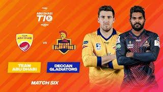 Match 6 HIGHLIGHTS | Team Abu Dhabi vs Deccan Gladiators | Day 3 | Abu Dhabi T10 Season 5