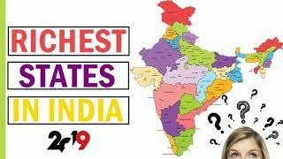 TOP 10 RICHEST  STATE  IN INDIA 