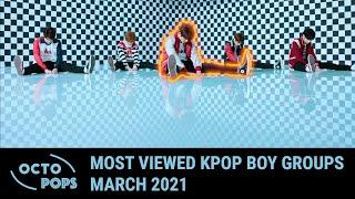 [TOP 100] MOST VIEWED KPOP BOY GROUP MUSIC VIDEOS (March 2021)