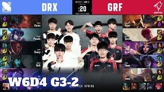 GRF vs DRX - Game 2 | Week 6 Day 4 S10 LCK Spring 2020 | Griffin vs DragonX G2 W6D4