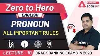 Important Pronoun Rules in English Grammar | Adda247 Banking Classes | Lec-10