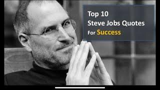 Top 10 Steve Job Quotes For Success