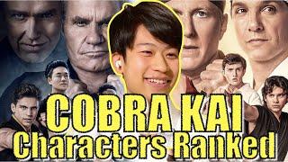 Japanese Sensei Ranks COBRA KAI Characters! 【TOP 10】