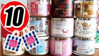 TOP 10 Bath & Body Works Candles 2019!