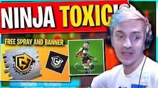 Ninja Back with OG Squad and gets Heated.. FREE Spray and Banner!