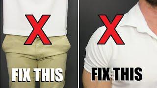 7 TRICKS to FIX Everyday Style Problems ALL Guys Face!