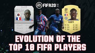 THE EVOLUTION OF THE TOP 10 PLAYERS IN FIFA HISTORY