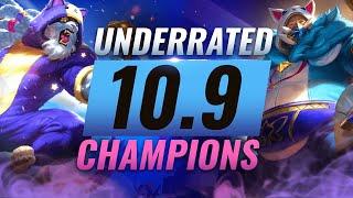 10 INCREDIBLY Underrated Champions YOU SHOULD ABUSE in Patch 10.9 - League of Legends Season 10