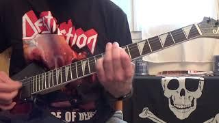 TOP 10 Riffs Destruction (Guitar cover)