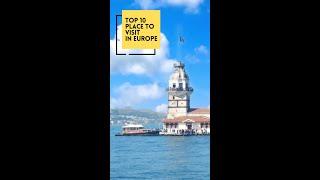 Top 10 Places To Visit In Europe   Quick Travel Guide #shorts