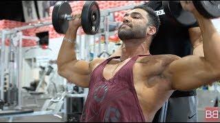 Best Shoulder Workout with OLYMPIAN Bhuvan Chauhan!  (Hindi / Punjabi)