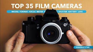 Top 35 Film Cameras (Specs + Sounds)