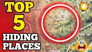 TOP 5 LATEST HIDDEN PLACE IN FREE FIRE IN BERMUNDA 2021 || RANK PUSH TIPS AND TRICKS IN FREE FIRE