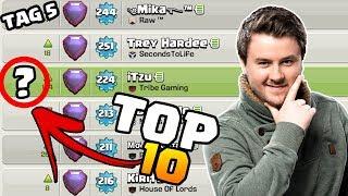 Schaffen wir Top 10 in 5 Tagen ? | Legenden Challenge Tag 5 | Clash of Clans [deutsch]