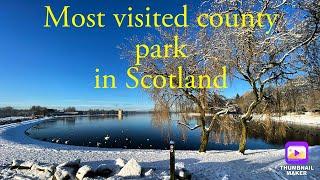 Top 10 county parks to visit in Scotland. Strathclyde country park is the most visited country park.