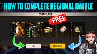 How to complete Regional battle event in free fire in Tamil