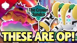 Top 10 BEST Pokemon in the CROWN TUNDRA DLC!