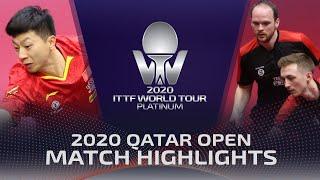 Ma Long/Xu Xin vs Paul Drinkhall/Liam Pitchford | 2020 ITTF Qatar Open Highlights (Final)