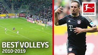 Top 10 Best Volley Goals of The Decade 2010-2019 - Vidal, Gnabry, Ribery & More