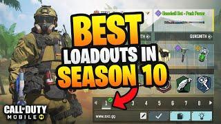 Top Ten Weapons in Season 10 for Cod Mobile! BEST GUNSMITH FOR CODM!